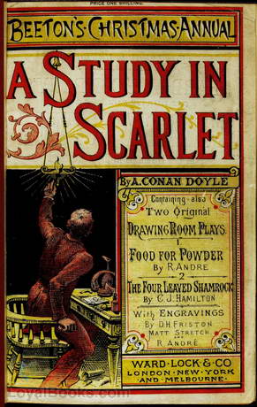 A Study in Scarlet, by Arthur Conan Doyle - Free ebook download - Standard  Ebooks: Free and liberated ebooks, carefully produced for the true book  lover.