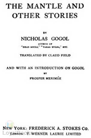 The Mantle and Other Stories by Nikolai Vasilievich Gogol